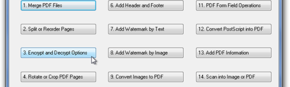 Herramientas PDFill PDF es una navaja del ejército suizo en archivos PDF